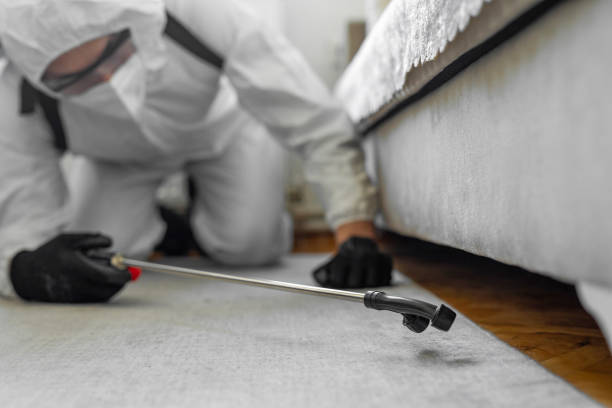 Professional Mosquito Control technician working in Central, SC